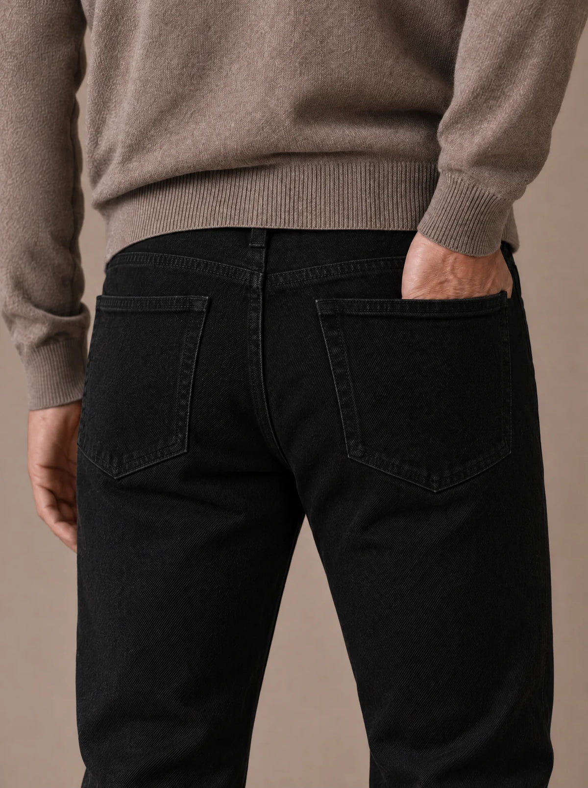 The Precision Jeans – Jet Black