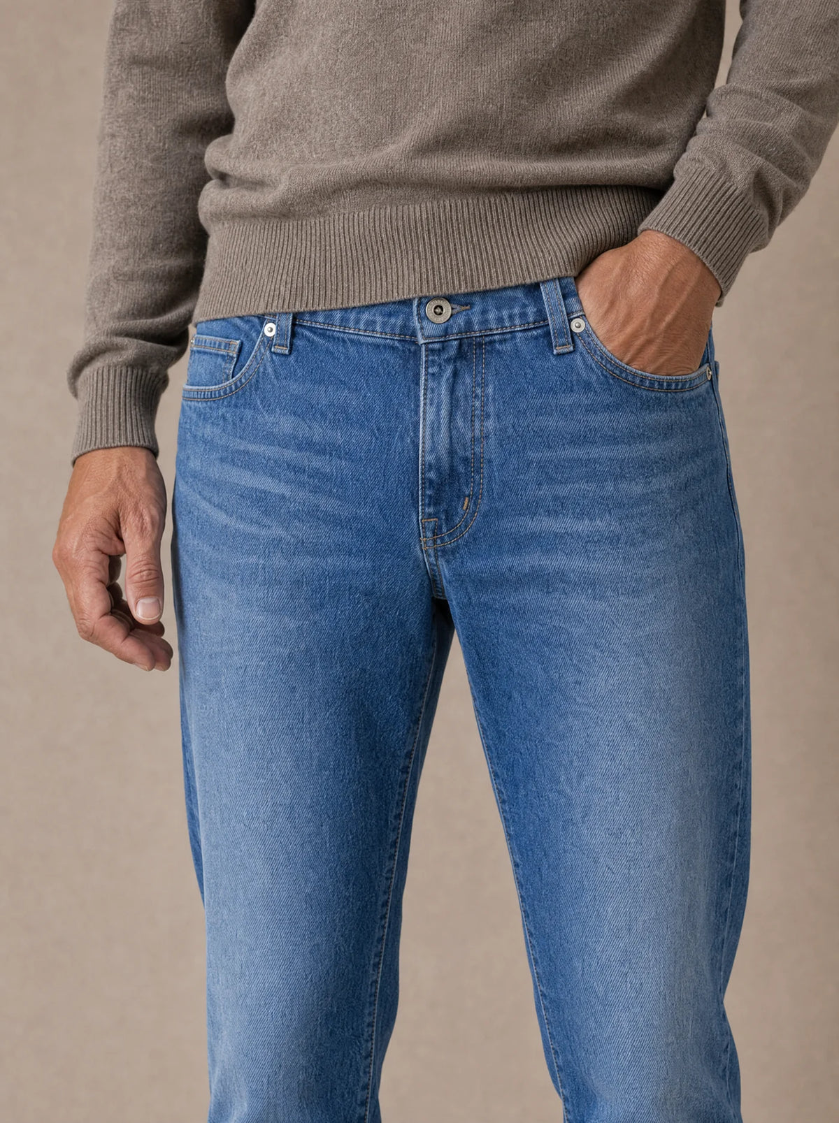 The Precision Jeans – Stone Blue